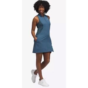 adidas Ultimate365 Tour Women's Sleeveless Golf Dress Green Blue Sz S New